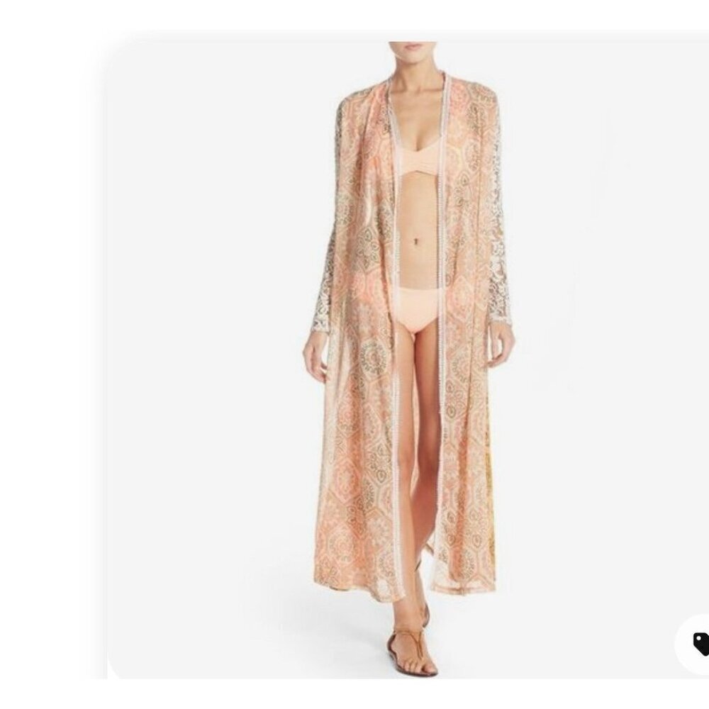 Maaji open kimono duster coverup